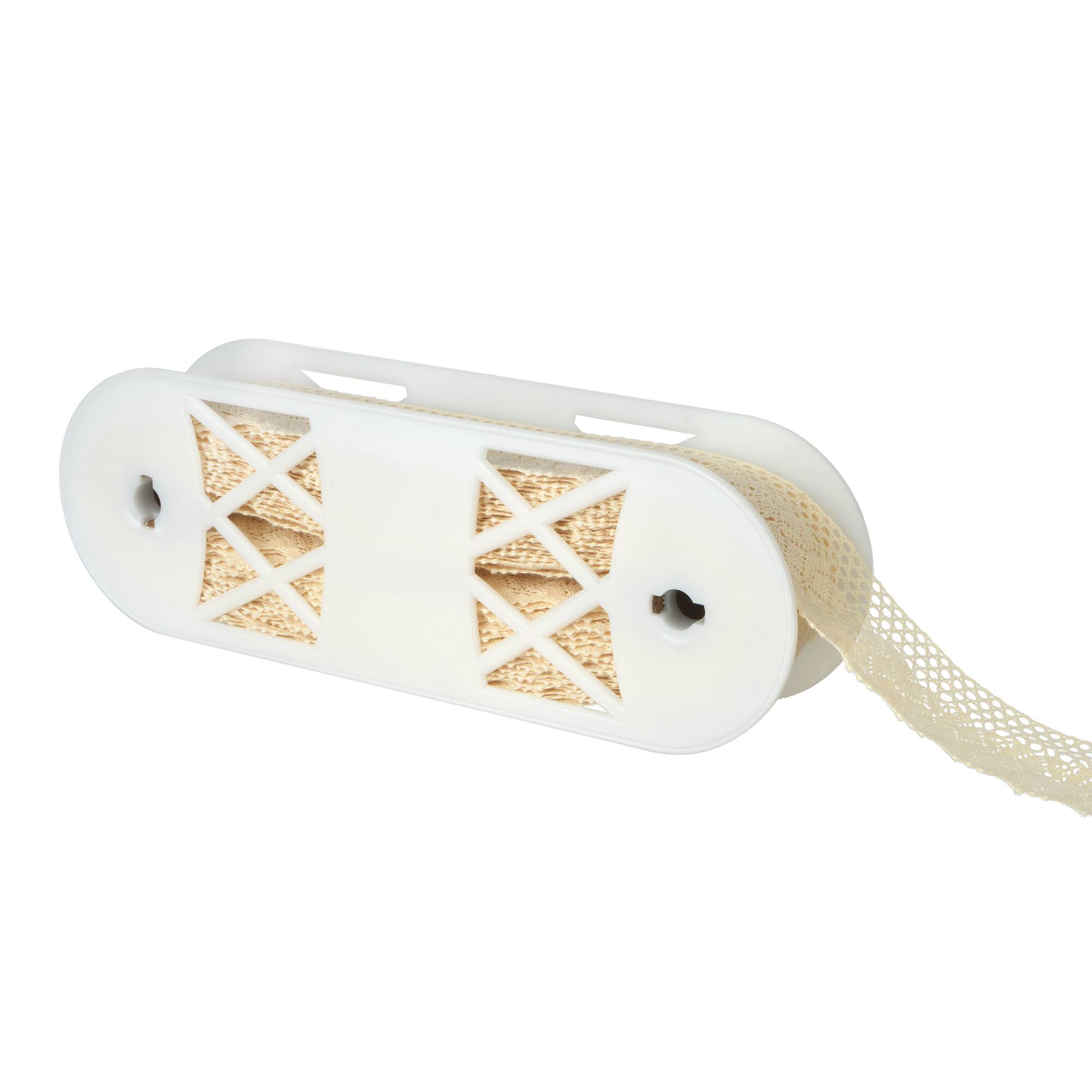 1.75" Ivory Scalloped Crochet Lace Trim by Celebrate It®